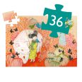 Formadobozos puzzle 36db-os - Japán Kokeishi Djeco