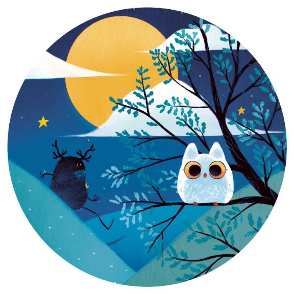 Formadobozos puzzle - Lovag-36db-os Djeco