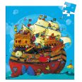   Formadobozos puzzle - Barbarossa hajója, 54 db-os - Barbarossa's Boat