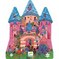   Formadobozos puzzle - Tündérek kastélya, 54 db-os - The fairy castle