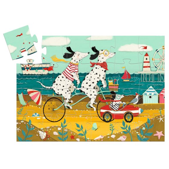 Formadobozos puzzle - Oli a dalmata kutyus, 24 db-os - Ollie, the Dalmatian