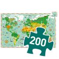 Megfigyeltető puzzle - Lenyűgöző világunk térképe