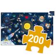   Megfigyeltető puzzle - A világűr, 200 db-os + booklet Djeco