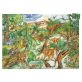 Megfigyeltető puzzle - Dinoszauruszok 100 db-os  Djeco