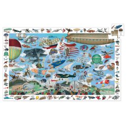 Megfigyeltető puzzle - Repülő klub  Djeco