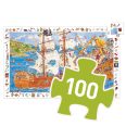 Megfigyeltető puzzle - Kalózok  Djeco