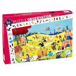 Megfigyeltető puzzle - Mesék  Djeco