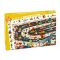 Megfigyeltető puzzle - Állati autóverseny -54db-os Djeco
