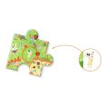   Megfigyeltető puzzle - Kisbarátok a kertben, 35 db-os - Little friends' garden