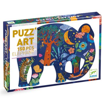 Művész puzzle - Elefánt 150db-os