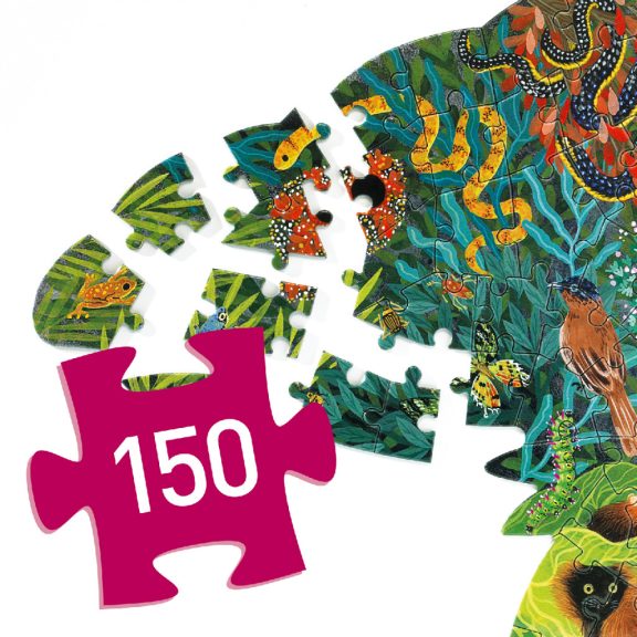 Művész puzzle - Kaméleon 150db-os