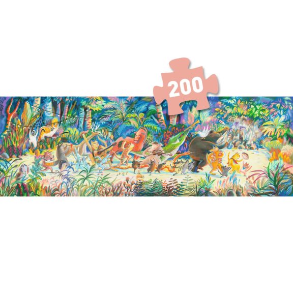Művész puzzle - Erdei zenekar, 200 db-os - Woods music Band
