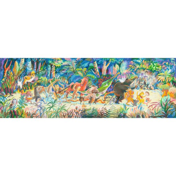 Művész puzzle - Erdei zenekar, 200 db-os - Woods music Band