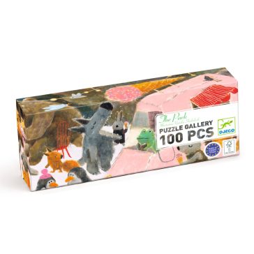 Művész puzzle - A ligeti mulatság, 100 db-os - The park
