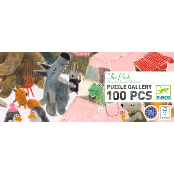 Művész puzzle - A ligeti mulatság, 100 db-os - The park
