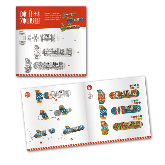 Rakétakészítő kreatív játék Djeco