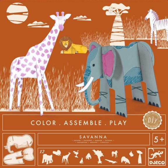 Készítsd magad! - Élet a szavannán 3D-ben - Savanna