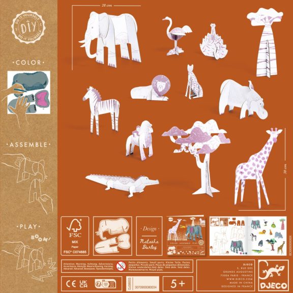 Készítsd magad! - Élet a szavannán 3D-ben - Savanna