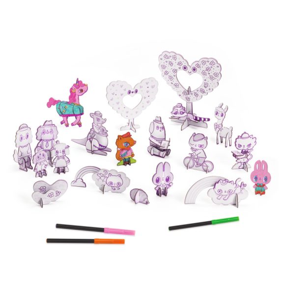 Csináld magad - Cukiföld lakói 3D-ben - Kawaii world