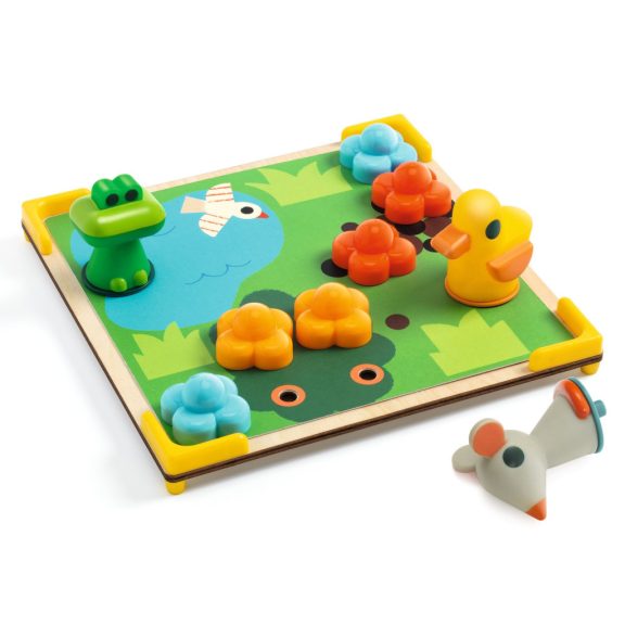 Képkirakó 3D- Kacsa művek - Mosaico Ducky & Co Djeco