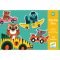 Párosító puzzle 10db-os - Autók és állatok Djeco