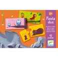 Párosító puzzle - Mama-baba, 24 db-os - Mom and baby