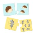   Párosító puzzle - Kié a kölyök, 24 db-os - Baby animals