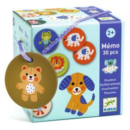 Memo- 30db-os memóriajáték állatokkal Djeco