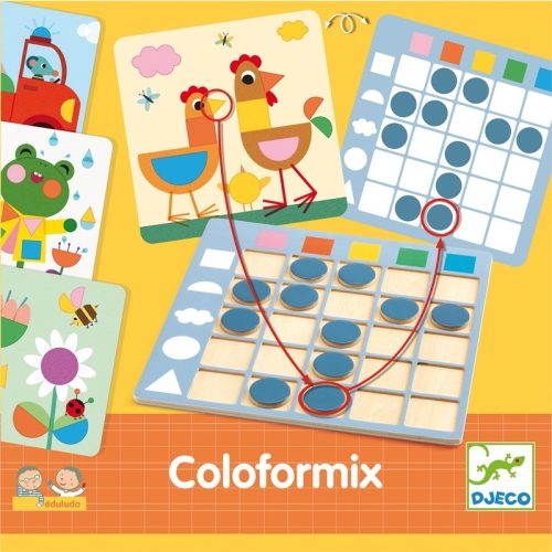 Coloformix-szín és formafelismerő fejlesztőjáték