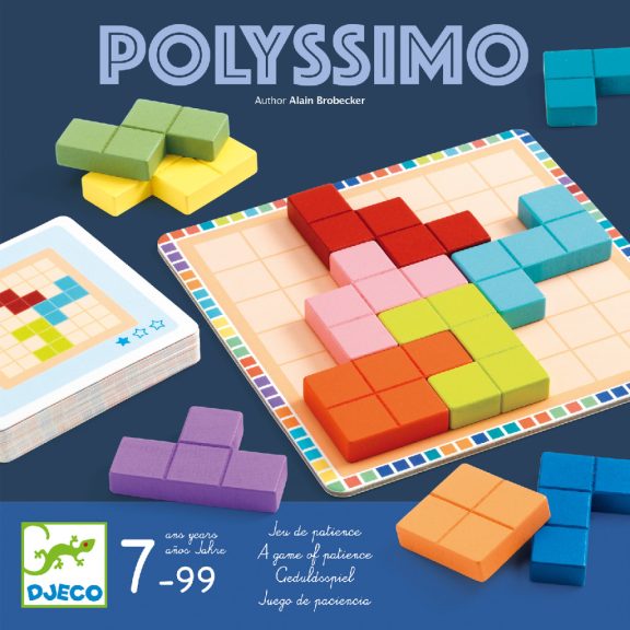 Logikai játék - Tetris négyzetkirakó - Polyssimo