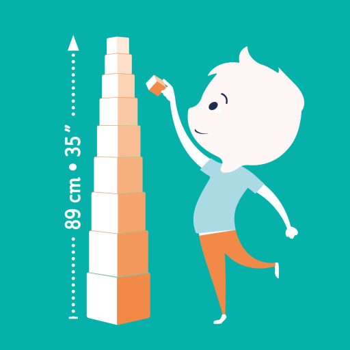 Toronyépítő kocka - Barátok - 10 my friends blocks