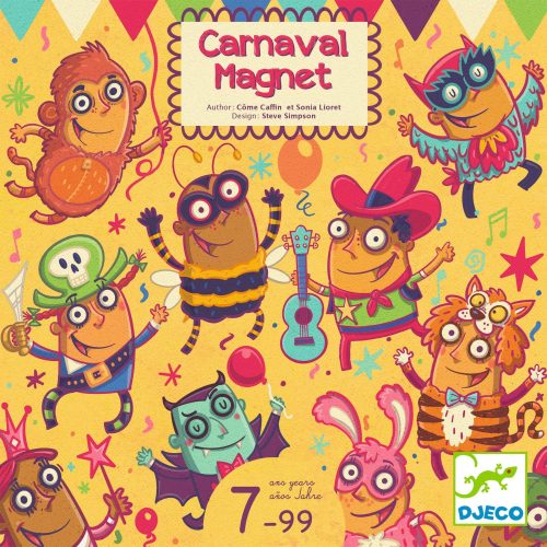 Vakok karneválja társasjáték Djeco