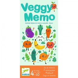 Zöldségek és gyümölcsök-memóriajáték Djeco