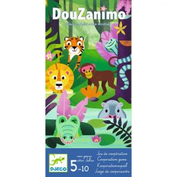 Memória és képkirakó játék- DouZamino Djeco