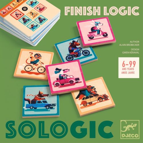 Állatverseny logikai játék-Sologic Djeco
