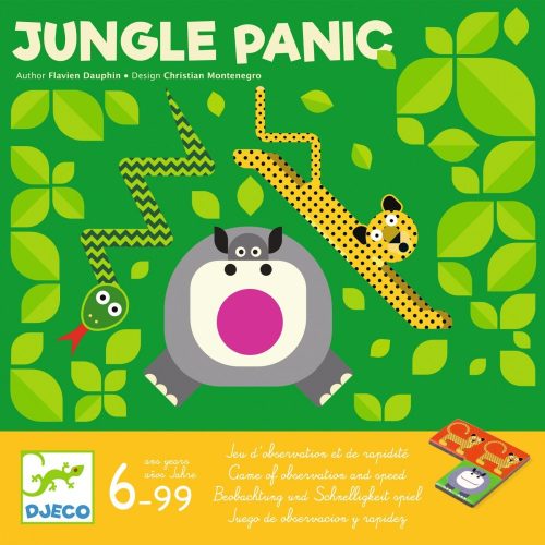 Pánik a dzsungelben- társasjáték Djeco