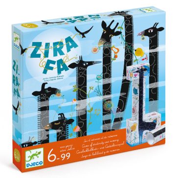 Zirafa  memória társasjáték. Djeco