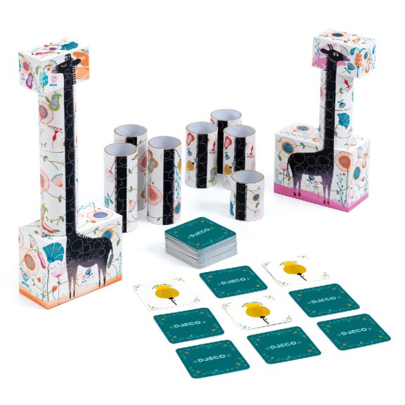 Zirafa  memória társasjáték. Djeco