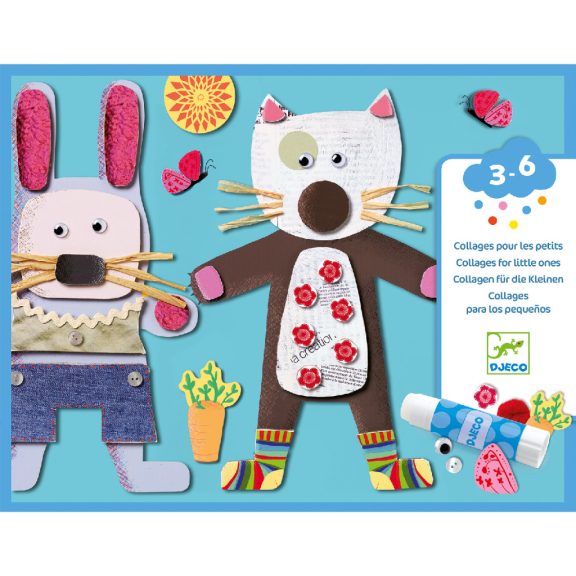 Kollázs műhely kicsiknek-mókás állatok