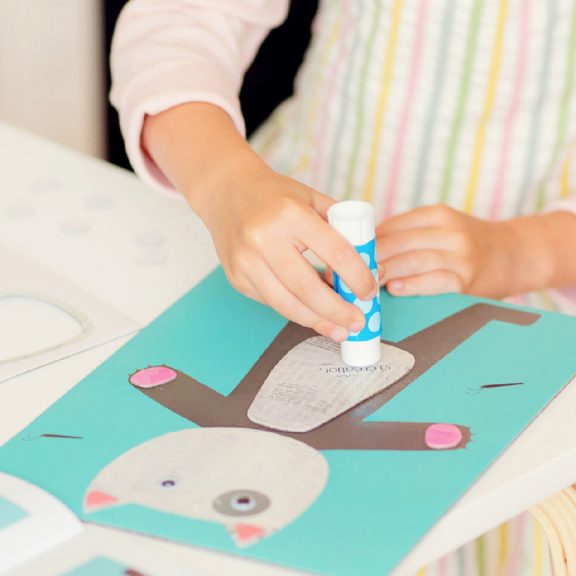 Kollázs műhely kicsiknek-mókás állatok