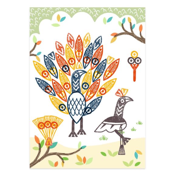 Kreatív nyomdakészlet - Állat firkák - Surprising animals