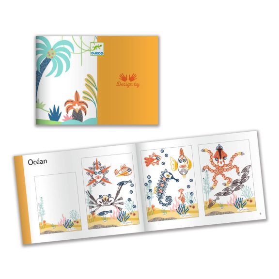 Kreatív nyomdakészlet - Állat firkák - Surprising animals