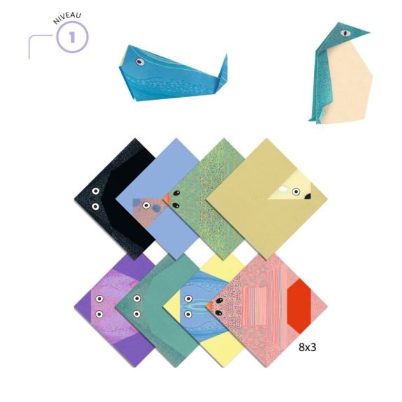Origami - Sarkkör állatai - Polar animals 