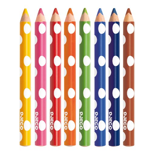 Színesceruza készlet piciknek - 8 szín - 8 colouring pencils for little ones