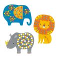   Mozaikkép készítés kezdete - Díszítés pöttyökkel - Jungle douce