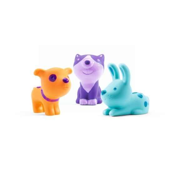 Toronyépítő játék - állatok a farmon