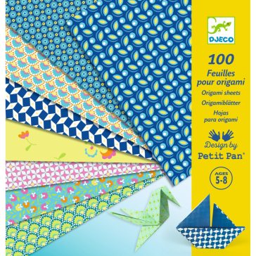  Origami 100 lapos készlet - Nyár, 10 x10 grafikával - Natsu