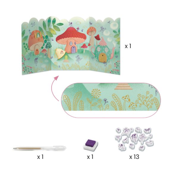 Kreatív műhely - 6 technika 1 dobozban - Tündérdoboz - Fairy Box