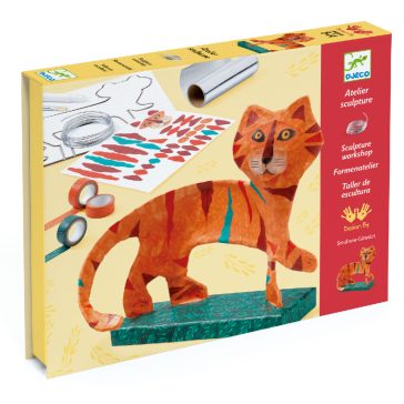   Művészeti műhely - Szoborkészítés - A tigris - The tiger