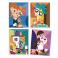  Művészeti műhely - Kockafejek - Inspired by Pablo Picasso - Square Heads